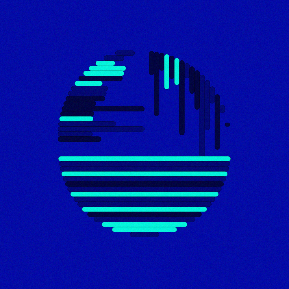 Stripes in Circle #12 static token preview