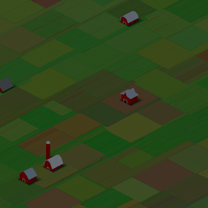 RED FARMS IN A QUIET COUNTY #20 static token preview