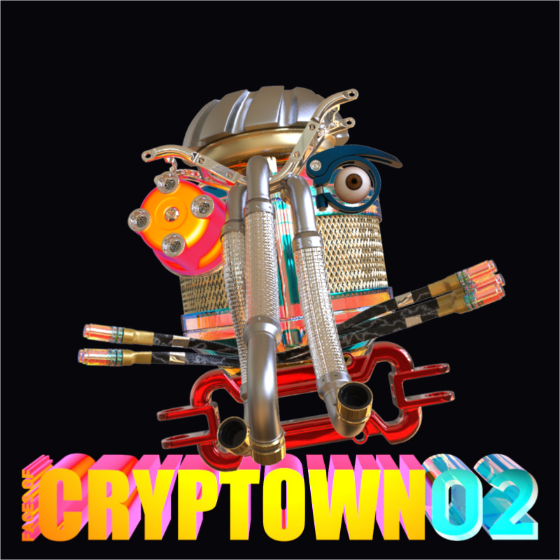 FacesOfCryptown vol.02 #7 static token preview
