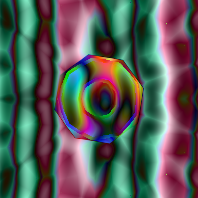 Multiple Colorful Shapes #11 static token preview