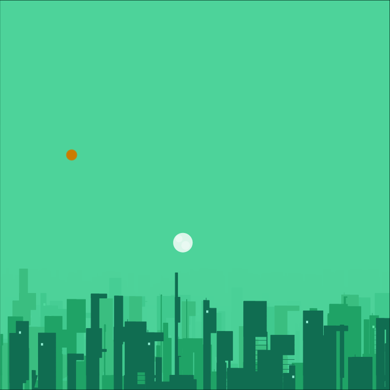 City Skyline #4 static token preview