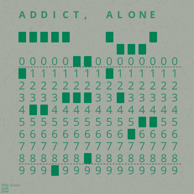 Punched Card Poetry #2 static token preview