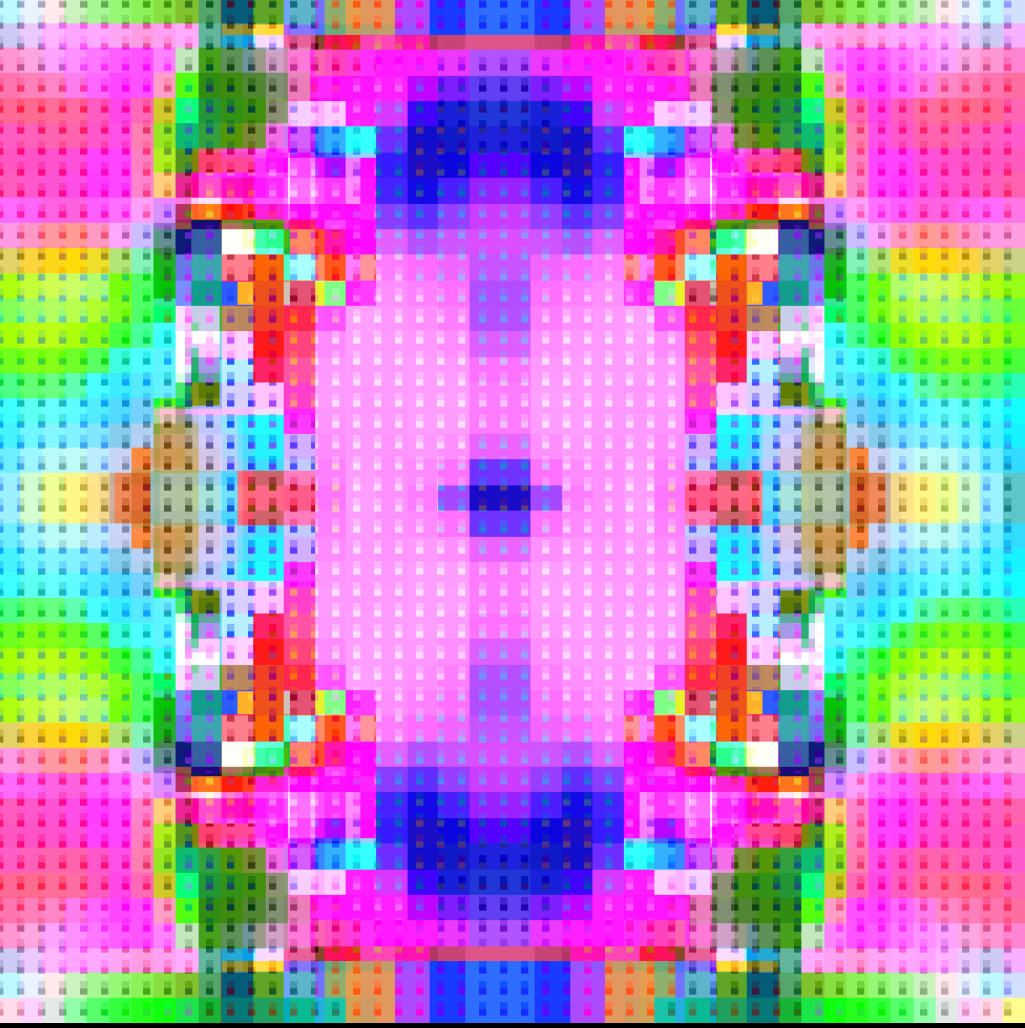 Magical Pixelated Kaleidoscope #18 static token preview