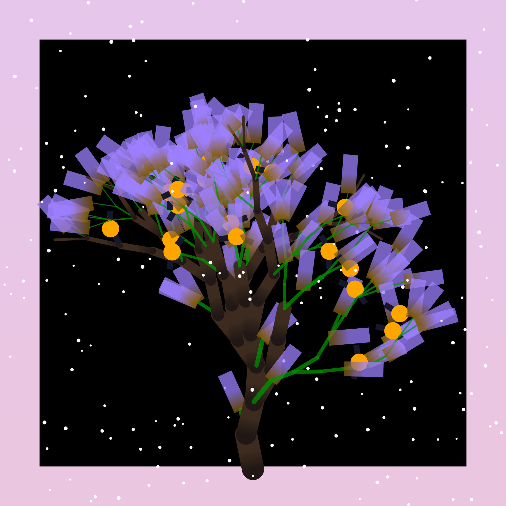 Some generative winter trees #14 static token preview
