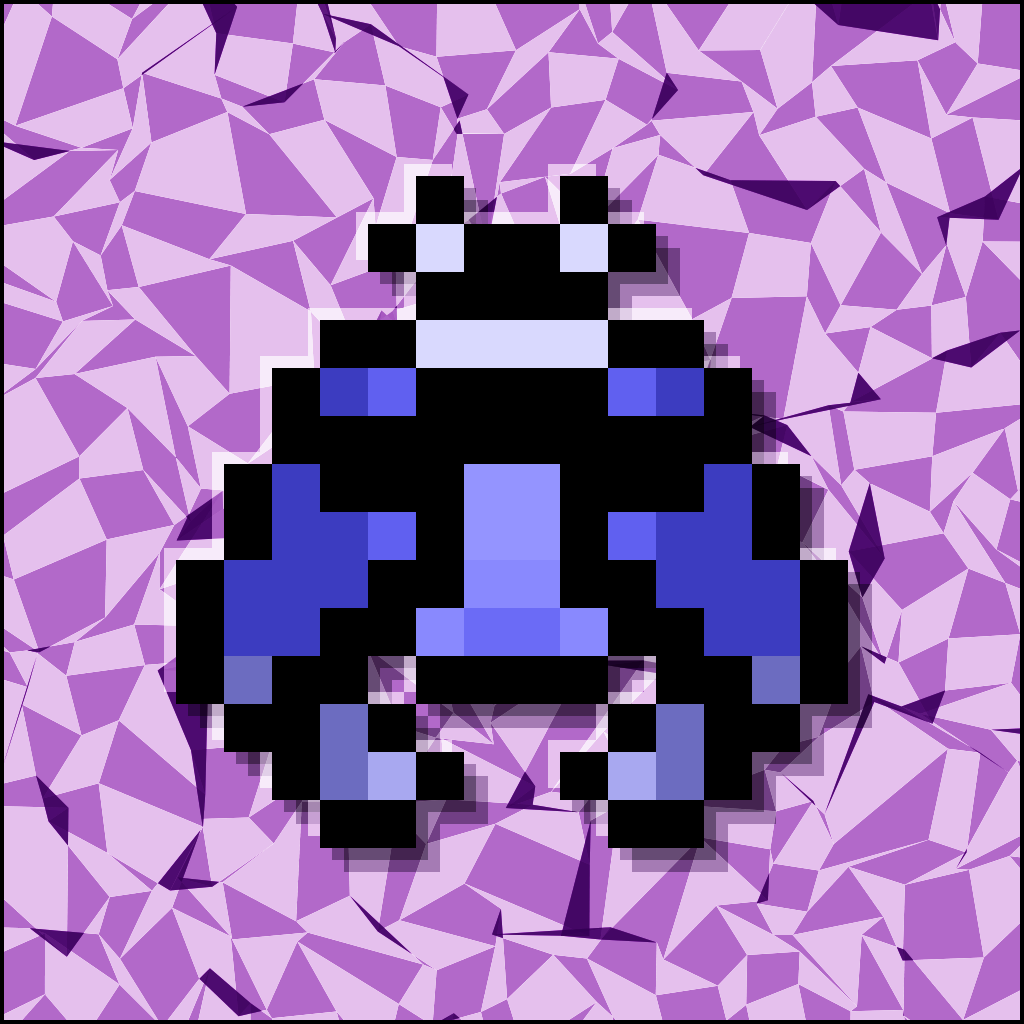 Pixel Spaceships Solos #14 static token preview