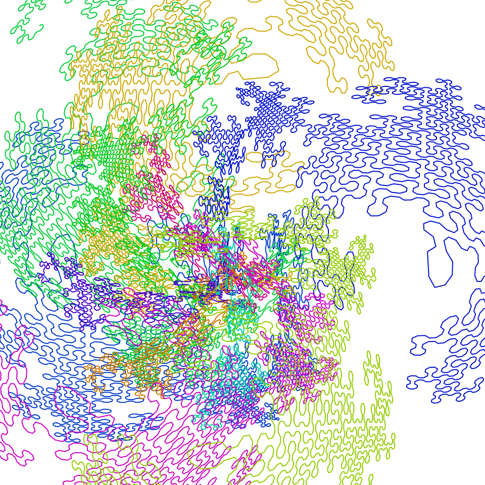 Dragon Curve Vortex #21 static token preview