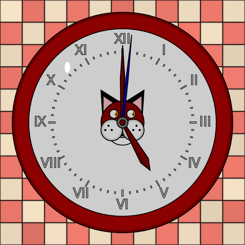 The Shifting Clockscape #5 static token preview