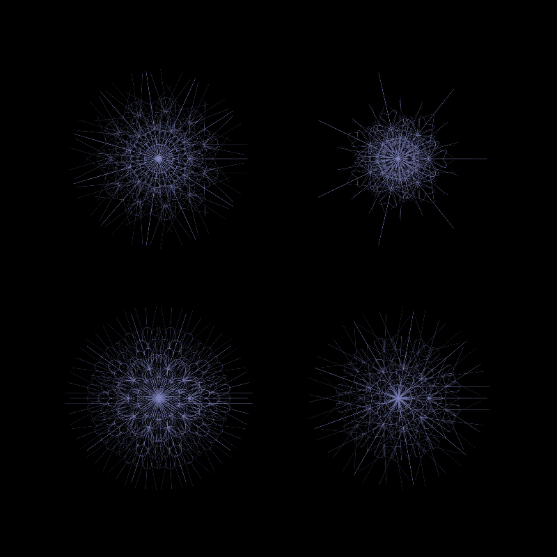 Snowflakes #5 static token preview