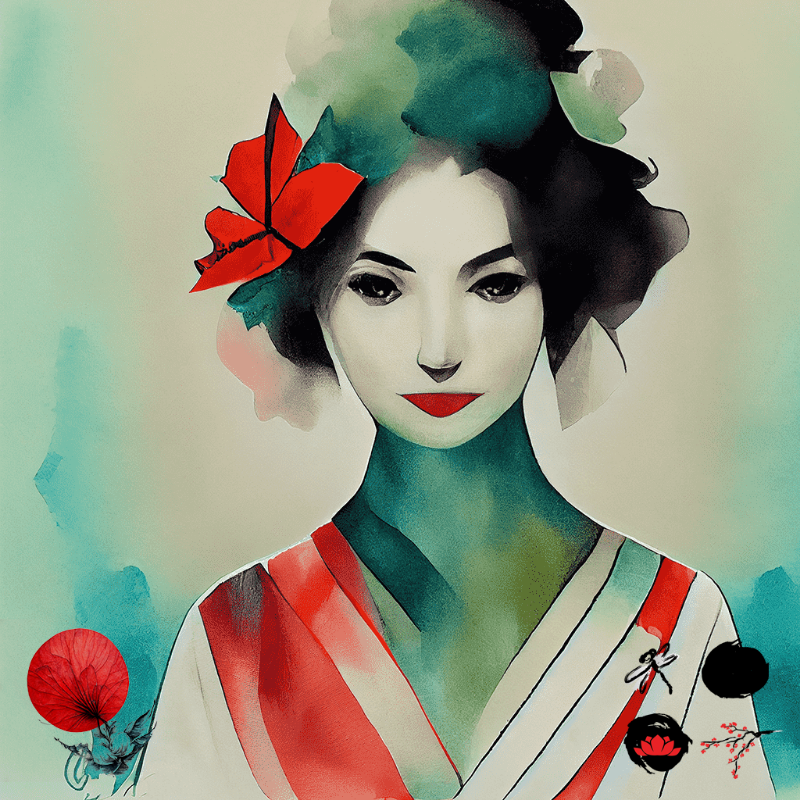 Ocean Geisha #19 static token preview
