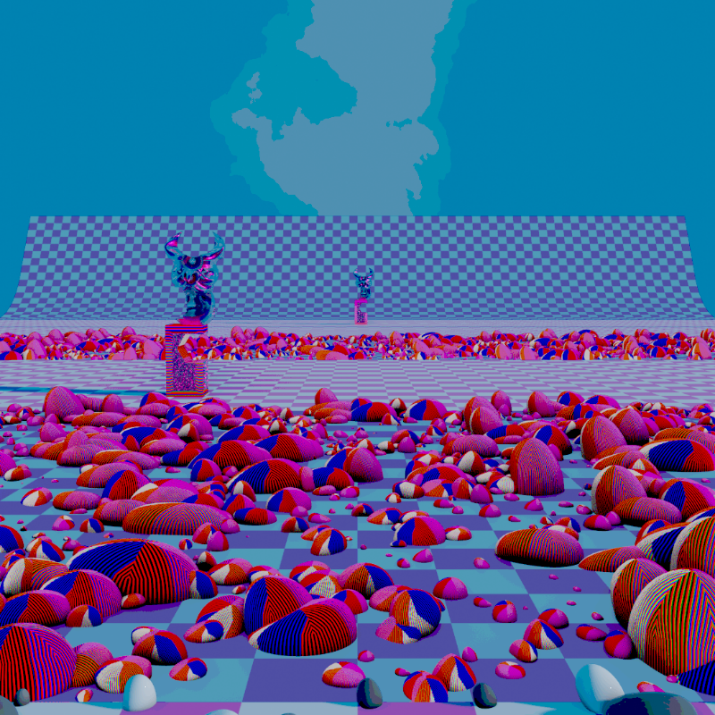 CRT Landscapes #24 static token preview