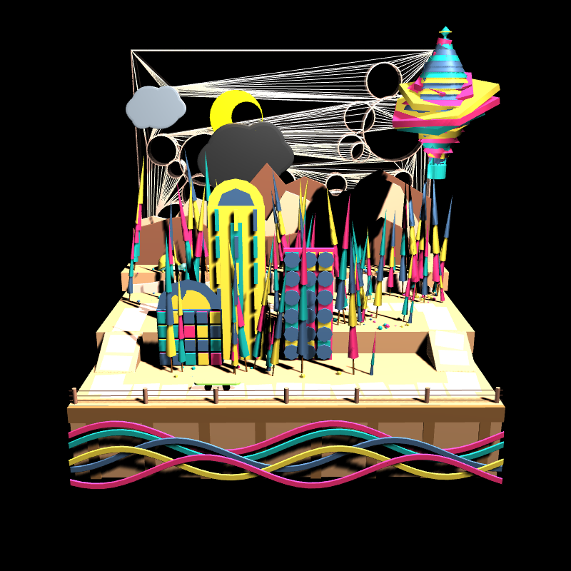 Paper Art 3D #19 static token preview