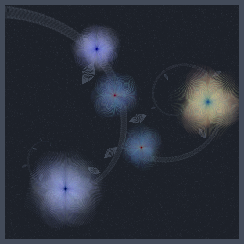 Fairy flower pattern #9 static token preview