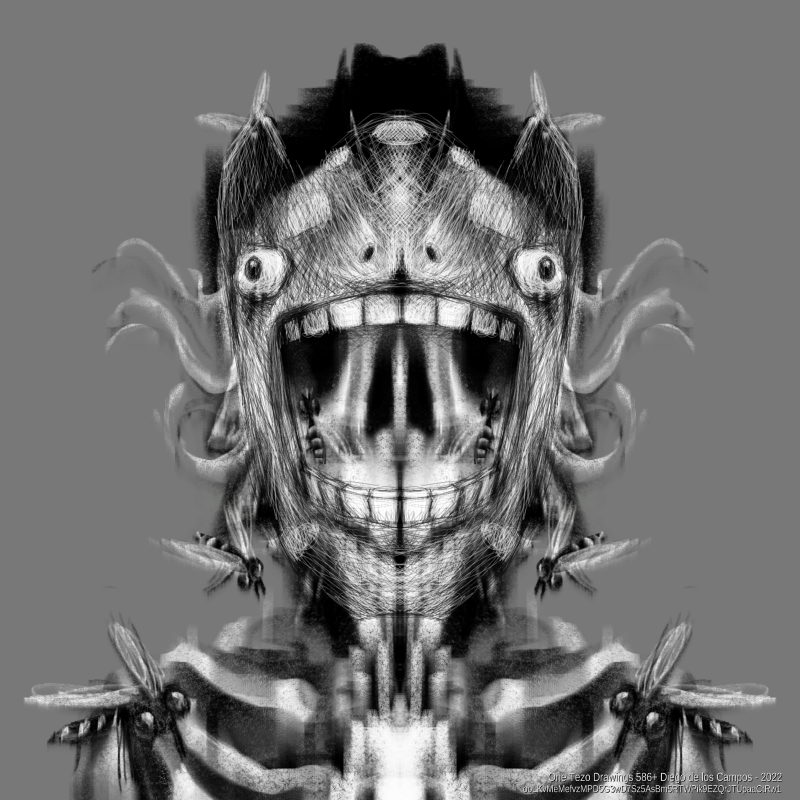 One Tezo Drawings_586+ #4 static token preview