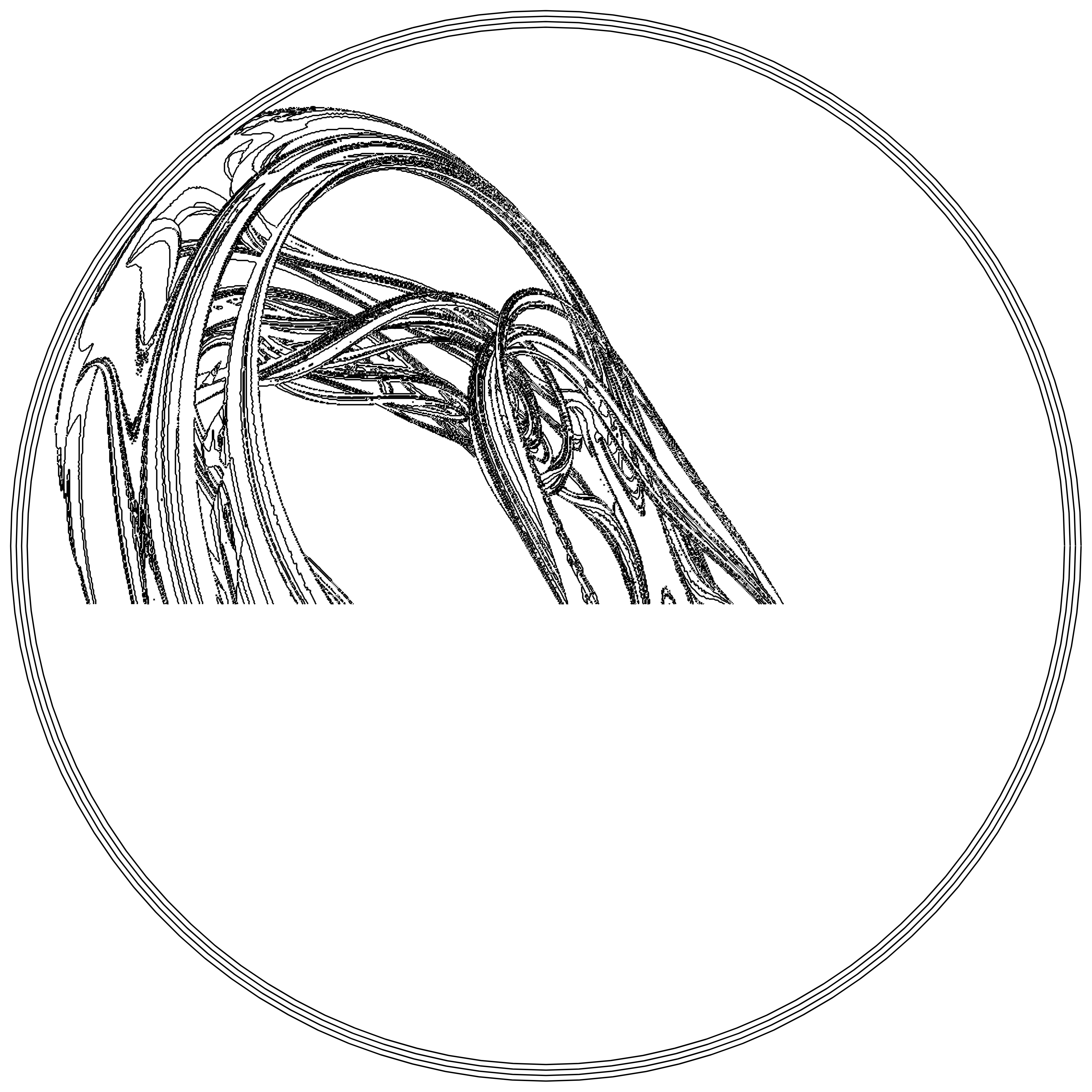 LL21 Fractal Contour #16 static token preview