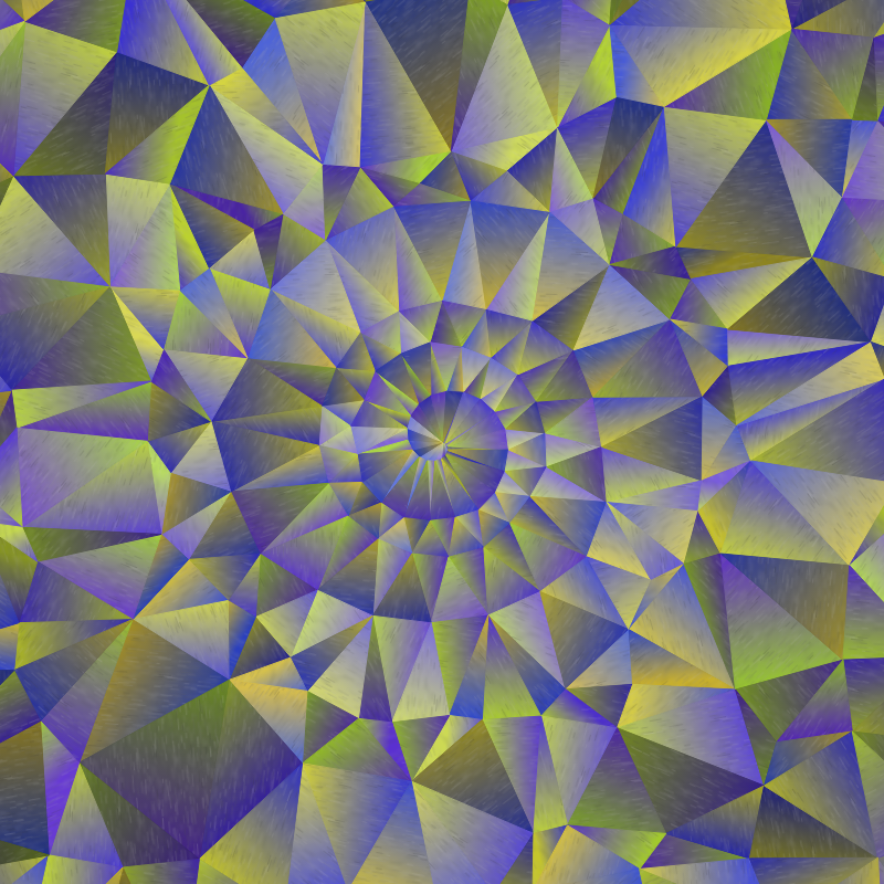Delaunay Spiral #9 static token preview