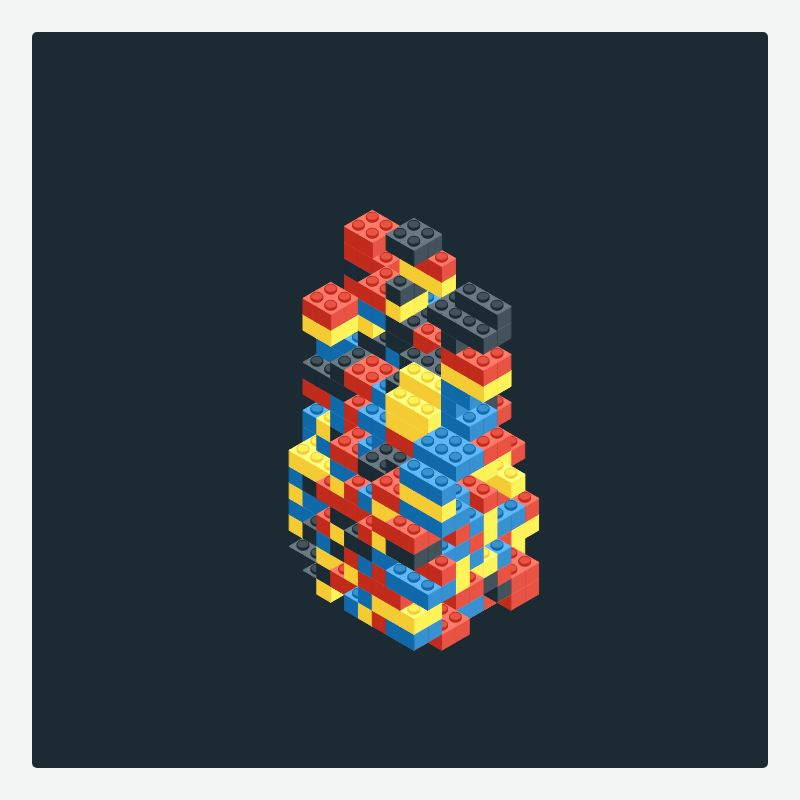 Lego Tower #30 static token preview