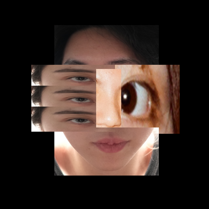 Faces in my dream #10 static token preview