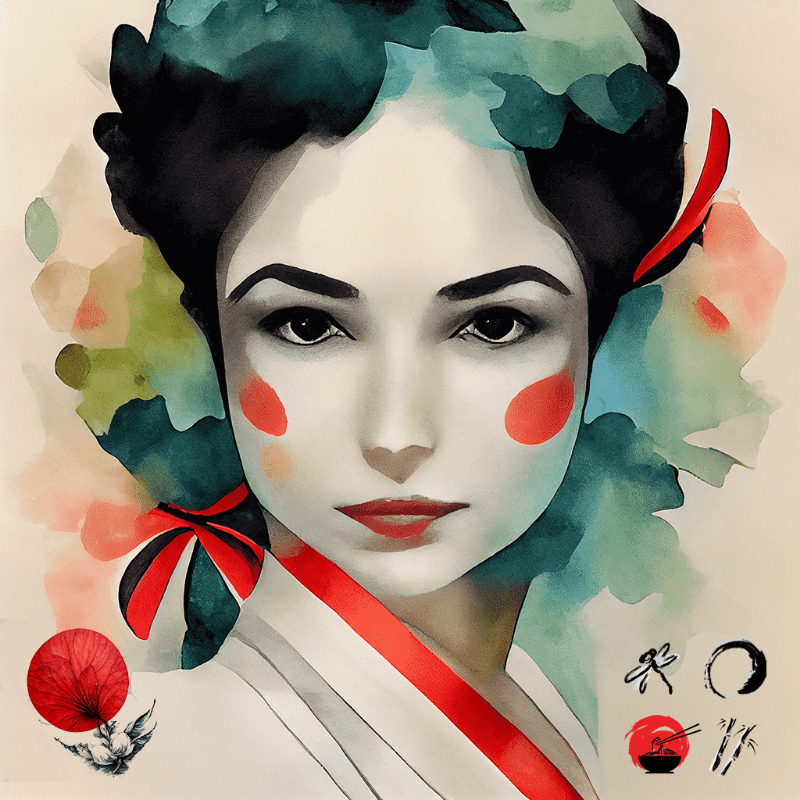 Ocean Geisha #15 static token preview