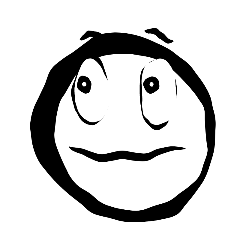 Ink Face Sketch #30 static token preview
