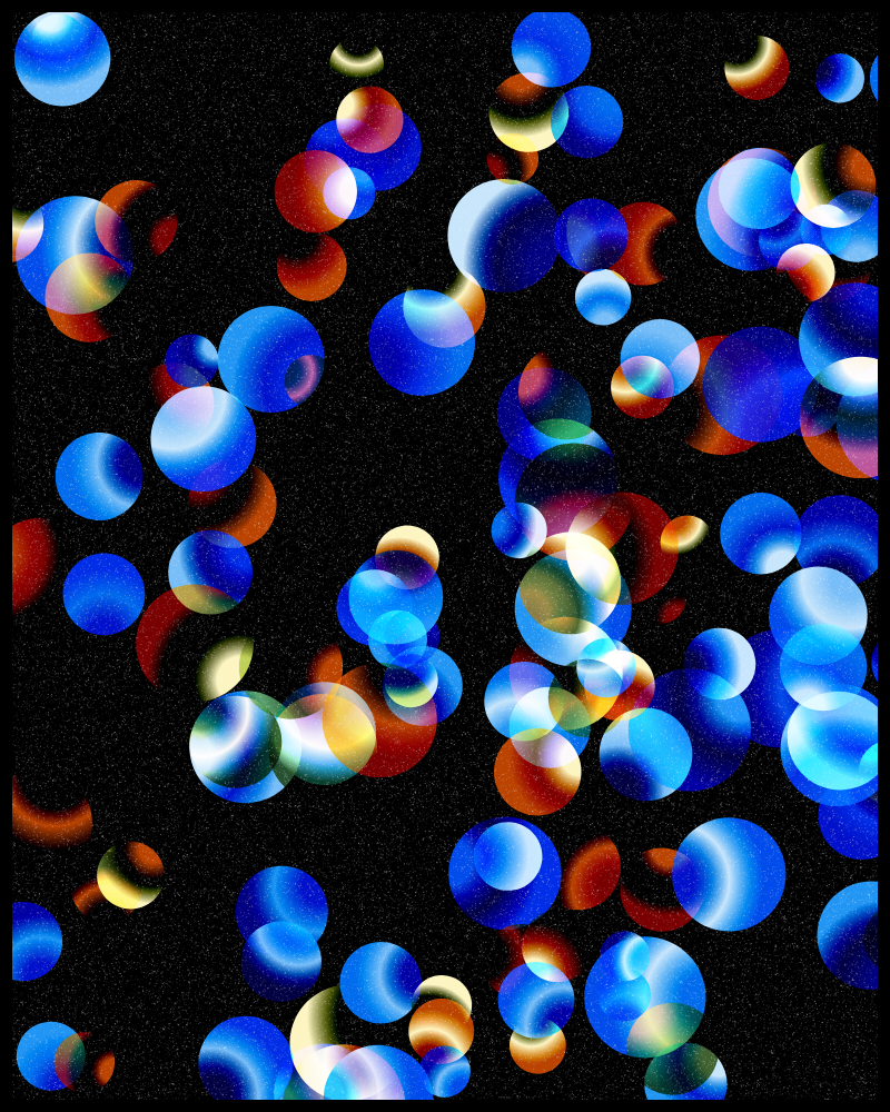 Space Bubbles (re) #9 static token preview