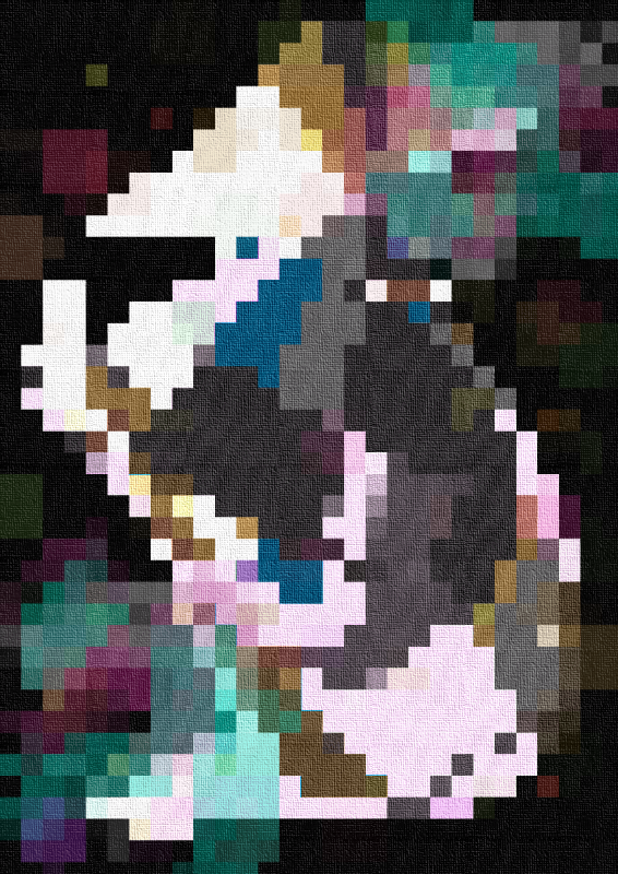 Minimalist Pixelation #3 static token preview