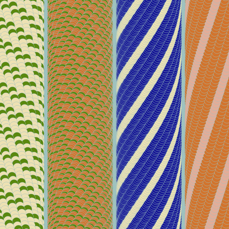 Patterns of infinity colorized #7 static token preview