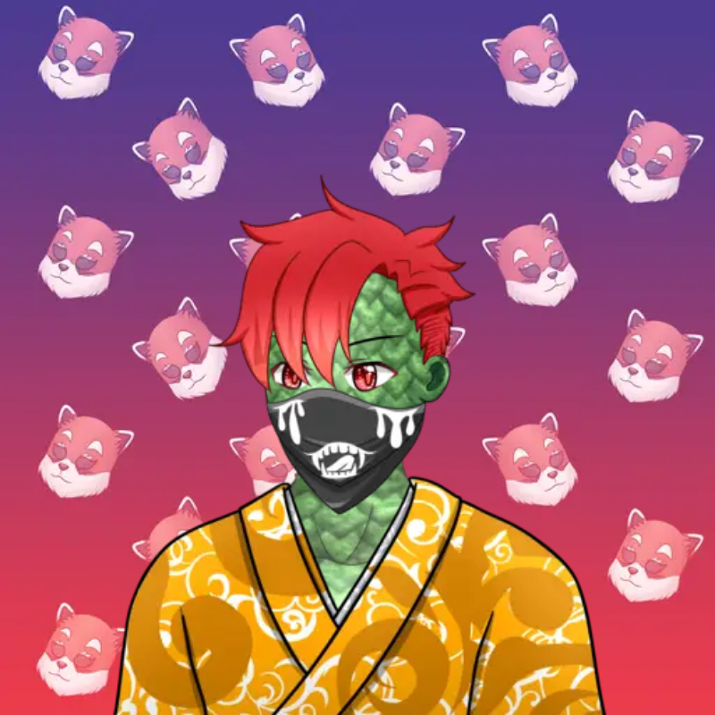 Tezos Samurai #3 static token preview
