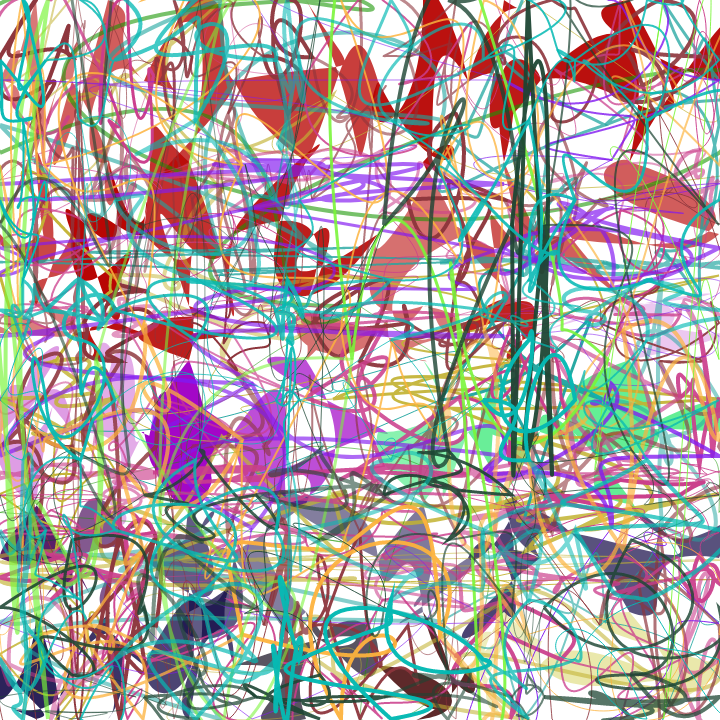Action Painting #22 static token preview