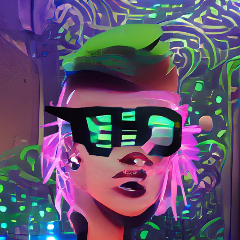 Female hack squad #8 static token preview