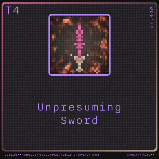 Gear for your quests - Sword #14 static token preview