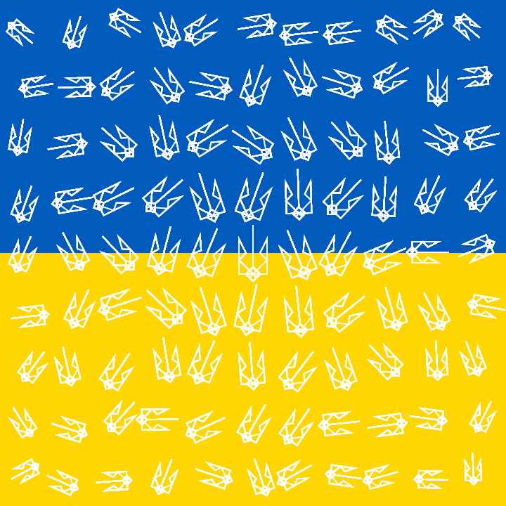 Slava Ukraini #28 static token preview