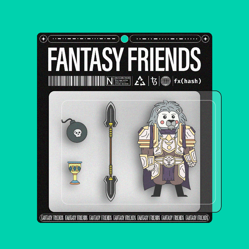 Fantasy Friends #10 static token preview