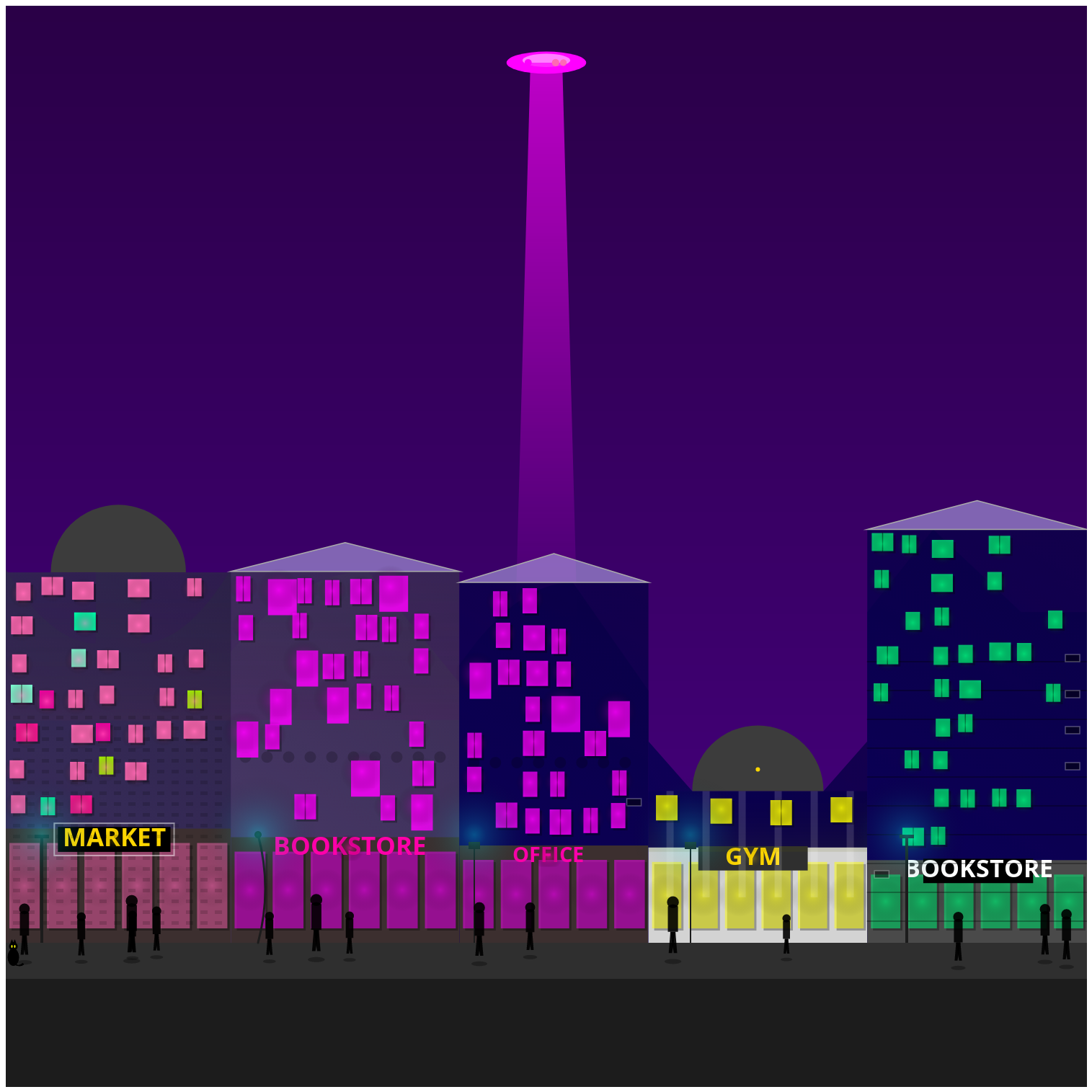 Night city life #2 static token preview