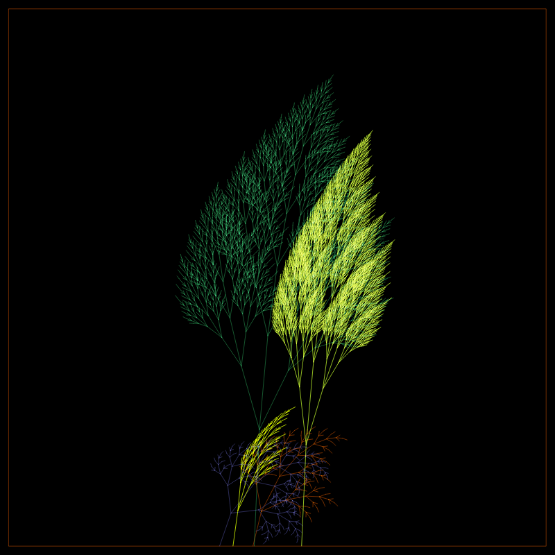 Fractal Forest #20 static token preview