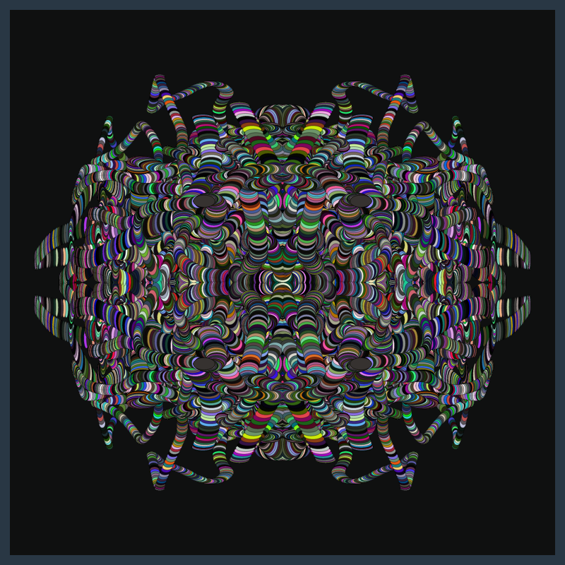 Symmetric Perlinized Ellipse #25 static token preview