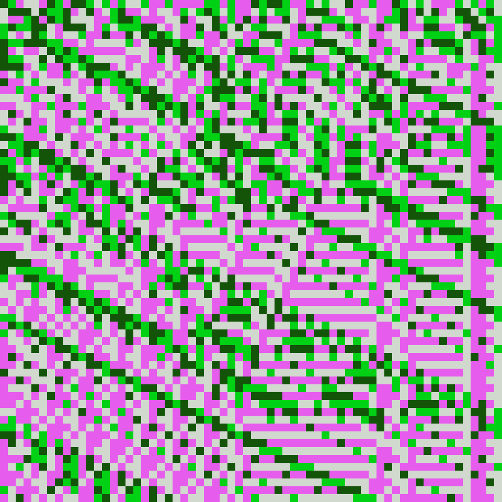 Blending Neighbors Cellular Automata #27 static token preview