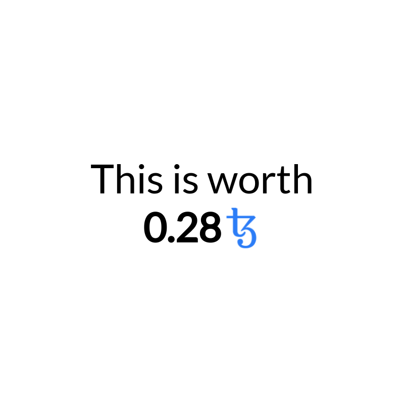The Value Of Art #7 static token preview