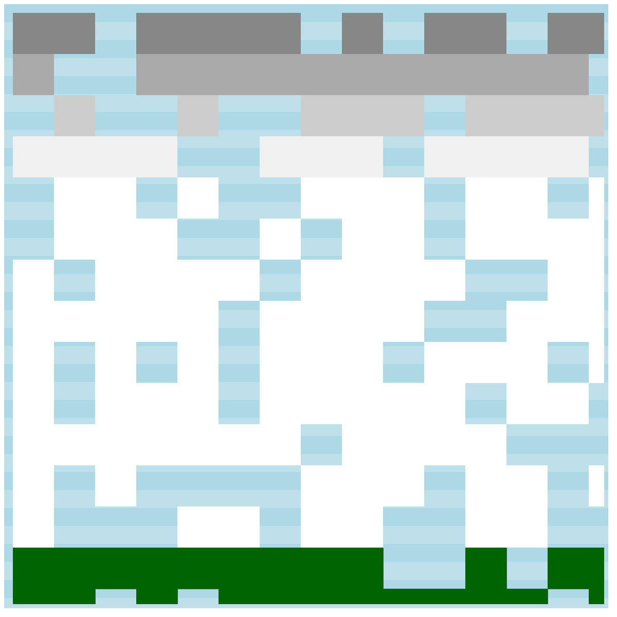 Square Clouds #6 static token preview