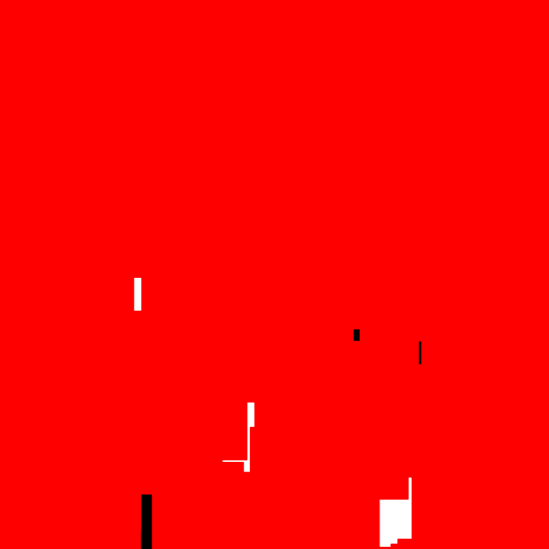 White & Black & Red All Over #17 static token preview