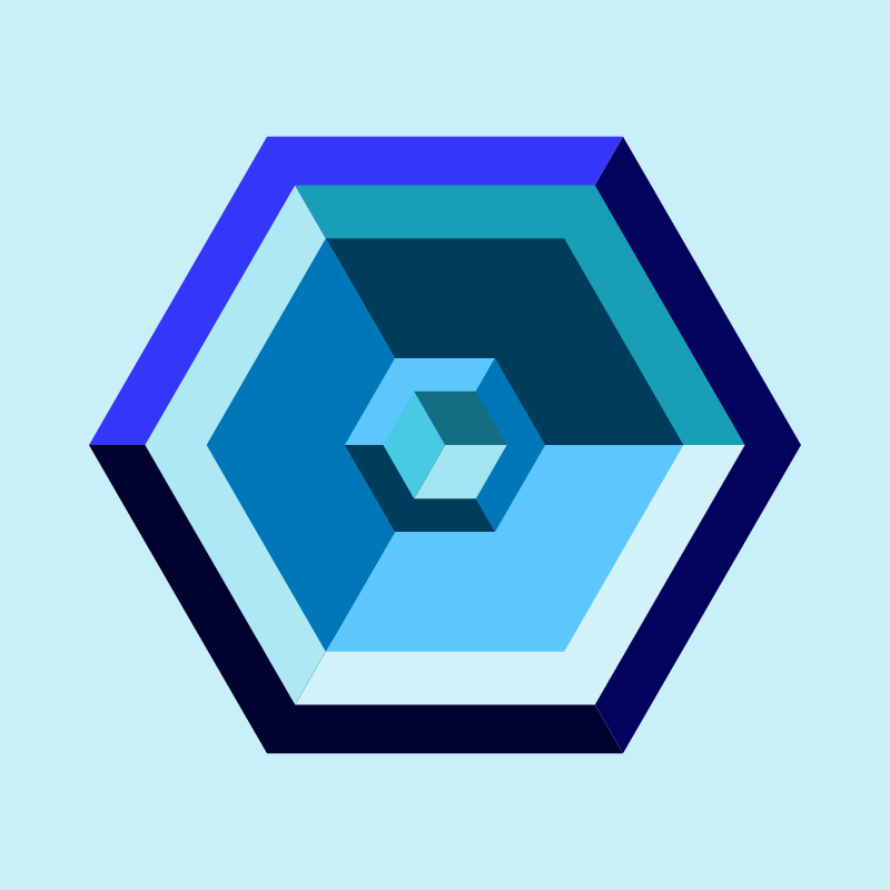 Hexagones - Art for Bots #10 static token preview