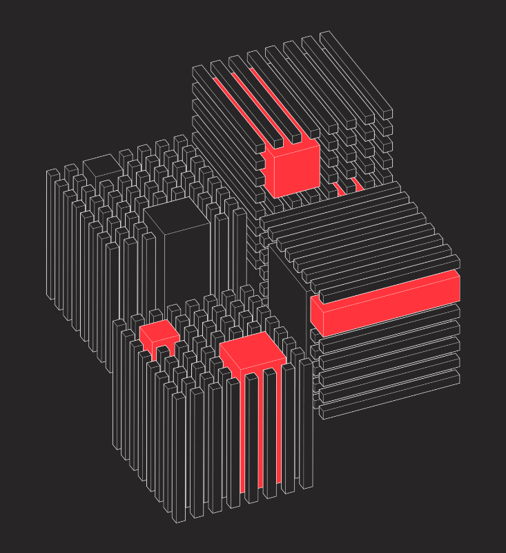 Cubick (Neon Red) #19 static token preview