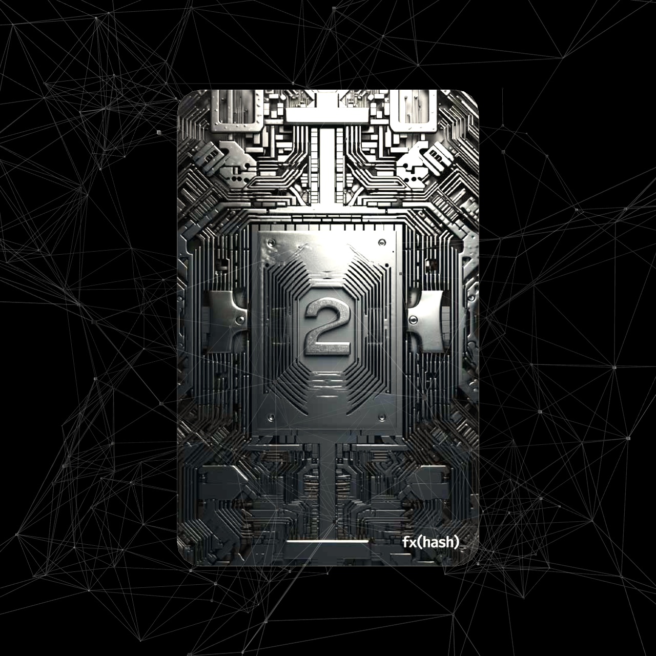 FXHash 2.0 Card #24 static token preview