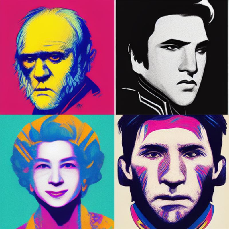 Worldy Warhol #8 static token preview