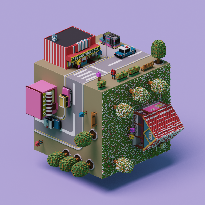 Isometreecity #48 static token preview