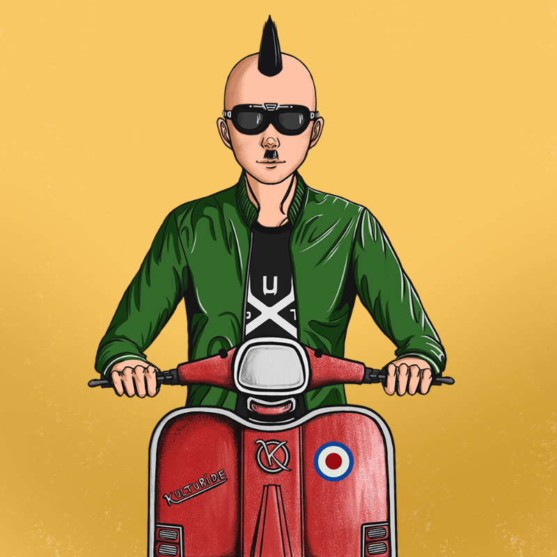 SCOOTER RIOT #73 static token preview