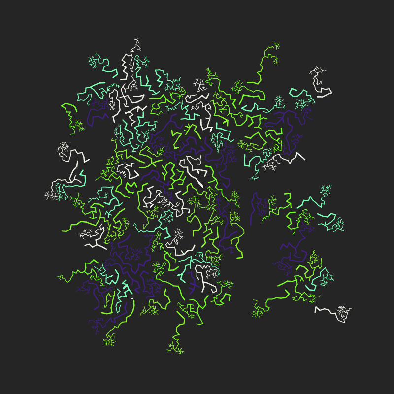 Random circle of Fractals #10 static token preview