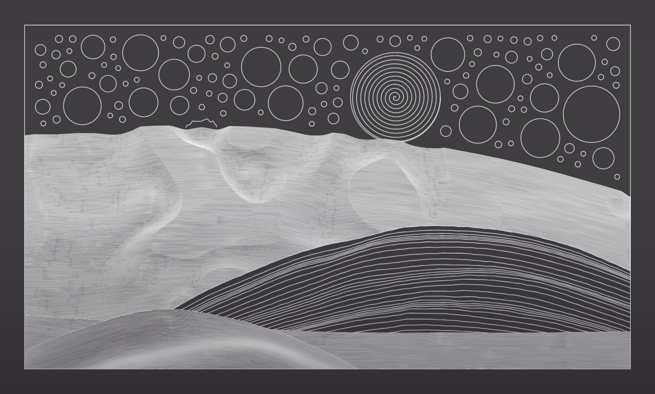Metal Mountains #143 static token preview