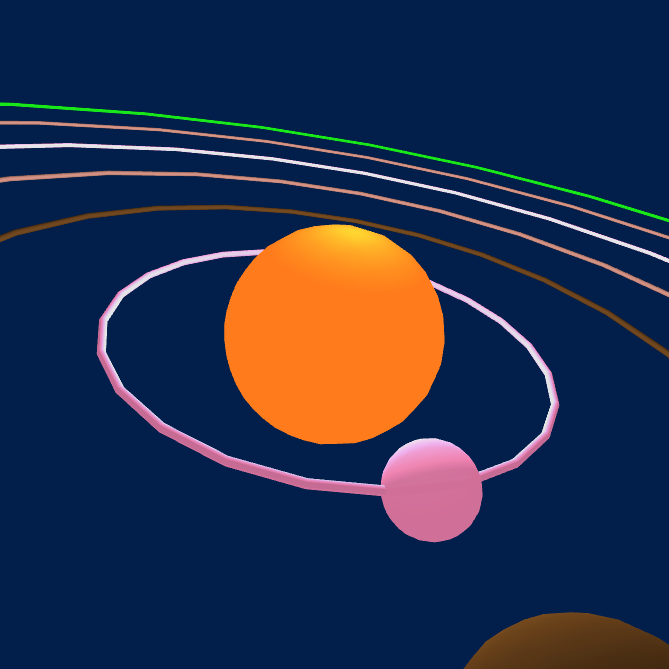 Generative solar system #9 static token preview
