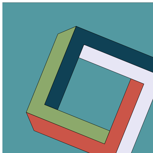 Impossible figures #N #3 static token preview