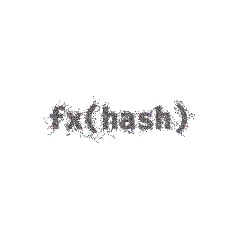 FXHASH Generative Logo #786 static token preview